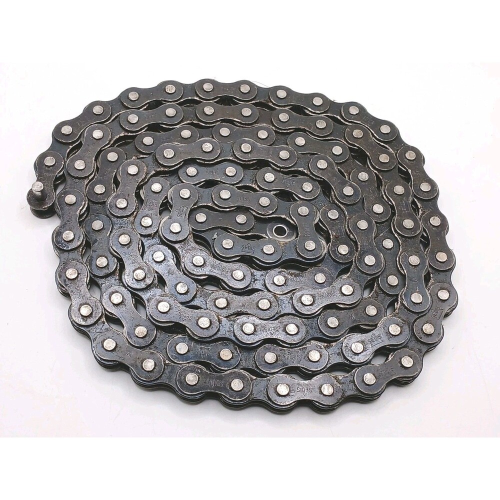 Lot #2 - VINTAGE SACHS-SEDIS 106 LINK CHAIN MADE IN FRANCE AND STEEL BLACK COLOR